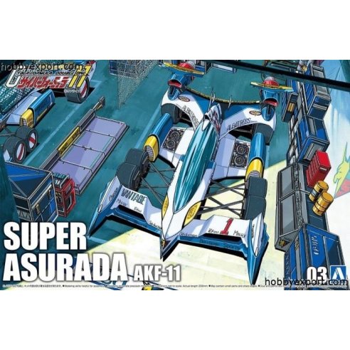 Aoshima  	1 24 KIT  (Race Cars) SUPER ASURADA AKF.11