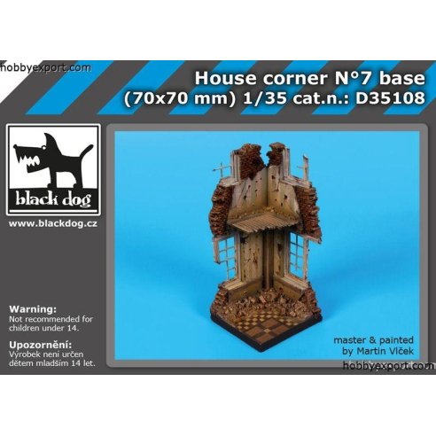 Black Dog 1 35 KIT HOUSE CORNER NO.7 BASE