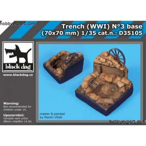 Black Dog  1 35 KIT TRENCH WWI N°3