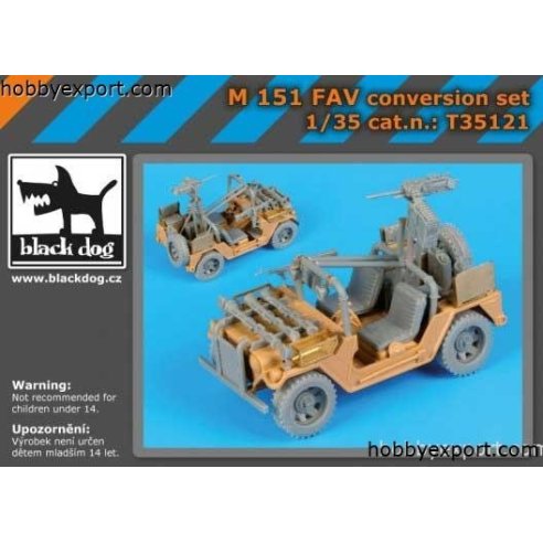 Black Dog  1 35 GRADE UP M 151 FAV CONVERSION SET