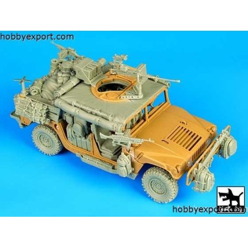 Black Dog  1 35 GRADE UP HUMVEE SPECIAL FORCES CONVERSION SET