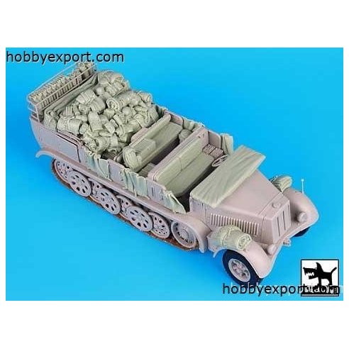 Black Dog   1 35 GRADE UP SD. KFZ. 8 BIG ACCESSORIES SET