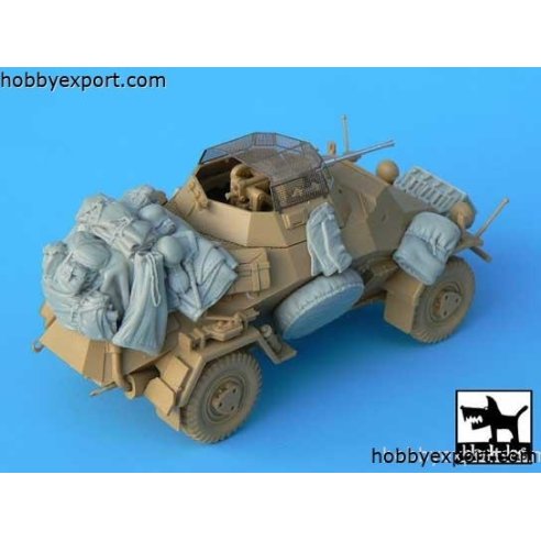 Black Dog  1 35 GRADE UP SD.KFZ. 222 223 ACCESSORIES SET