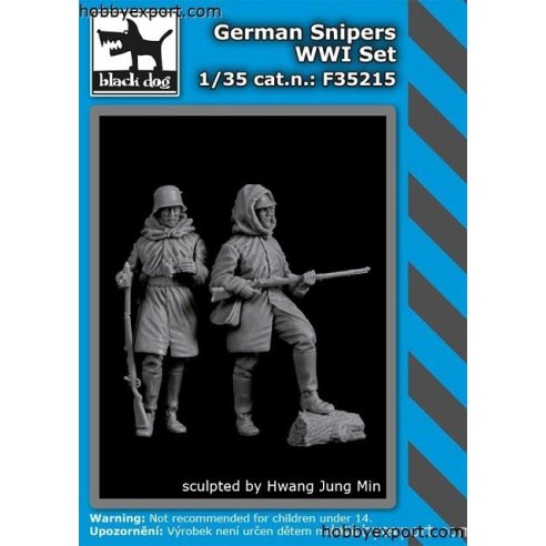 Black Dog  1 35 KIT  GERMAN SNIPERS WWI SET