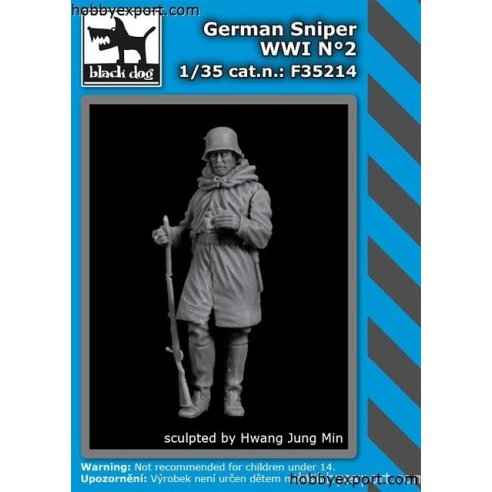 Black Dog   1 35 KIT  GERMAN SNIPER WWI N°2