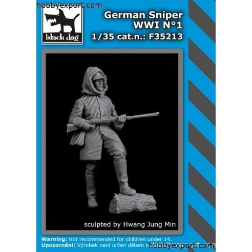 Black Dog   1 35 KIT  GERMAN SNIPER WWI N°1