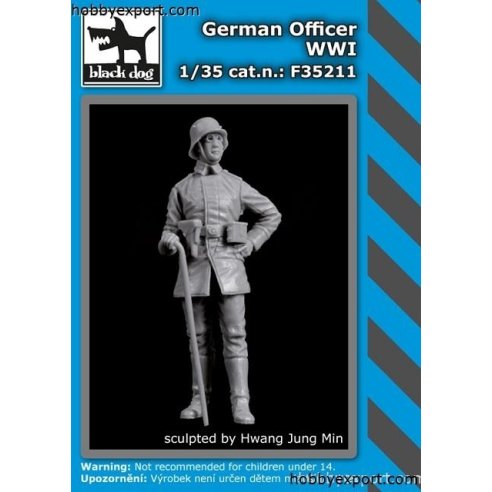 Black Dog  1 35 KIT  GERMAN OFFICER WWI