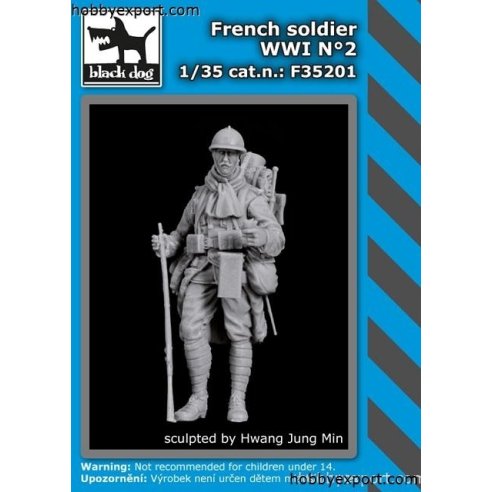 Black Dog 1 35 KIT   FRENCH SOLDIER WWI N°2