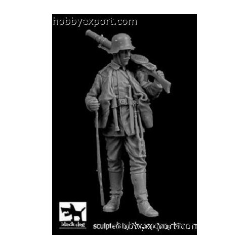 Black Dog  	1 35 KIT GERMAN SOLDIER WWI 1