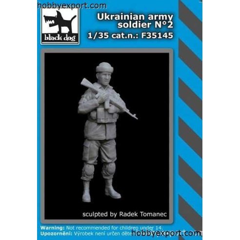 Black Dog 	1 35 KIT UKRAINIAN ARMY SOLDIER NO.2