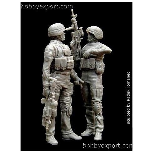 Black Dog 	1 35 KIT  US SOLDIERS IN IRAQ SET