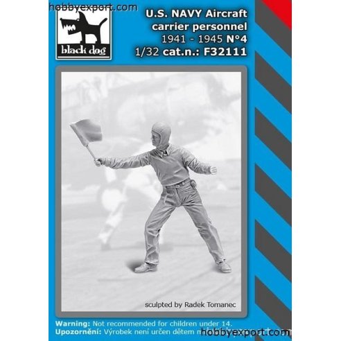 Black Dog 1 32 KIT  U.S. NAVY AIRCRAFT CARRIER PERSONNEL 1941 TO 1945 NO.4