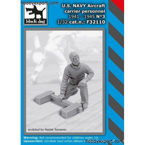 Black Dog  	1 32 KIT  U.S. NAVY AIRCRAFT CARRIER PERSONNEL 1941 TO 45 NO.3