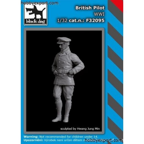 Black Dog 1 32 KIT BRITISH PILOT WWI