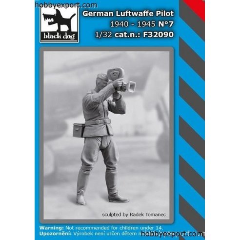 Black Dog  1 32 KIT WWII GERMAN LUFTWAFFE PILOT NO.7 1940 TO 1945