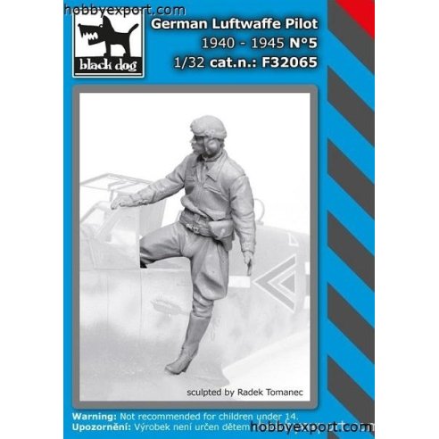 Black Dog 1 32 KIT  GERMAN LUFTWAFFE PILOT NO.5