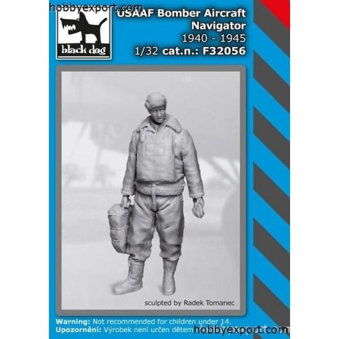 Black Dog   1 32 KIT  USAAF BOMBER AIRCRAFT NAVIGATOR 1940 TO 1945