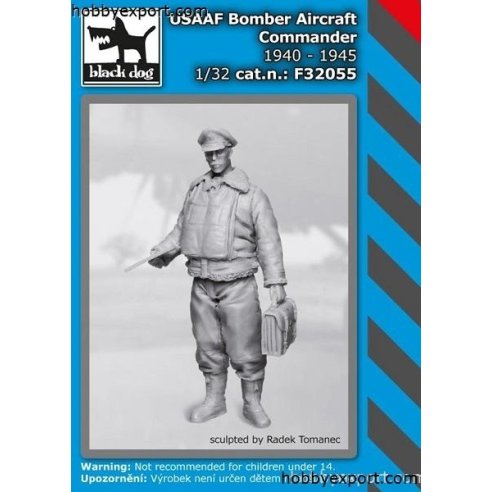 Black Dog    	1 32 KIT  USAAF BOMBER AIRCRAFT COMMANDER 1940 TO 1945