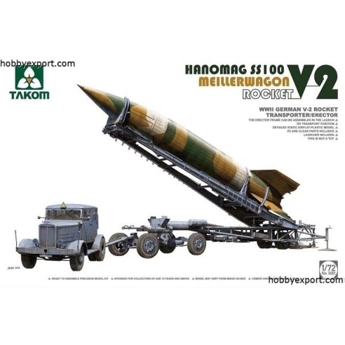 TAKOM  1 72 KIT HANOMAG SS100 MEILLERWAGON V2 ROCKET