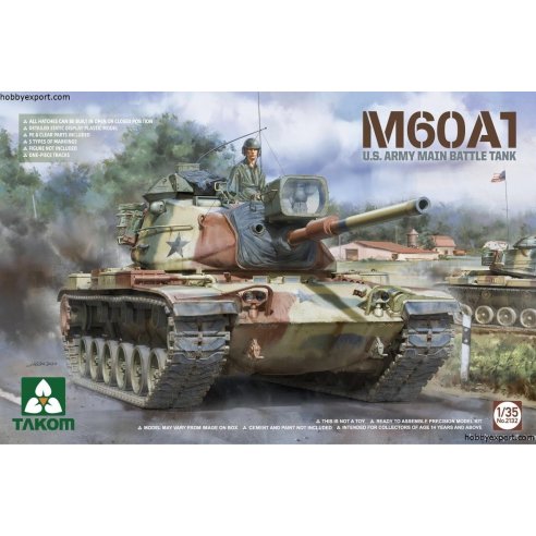 TAKOM  1 35 KIT  M60A1 U.S. ARMY MAIN BATTLE TANK