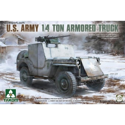 TAKOM   	1 35 KIT U.S ARMY 1,4 TON ARMORED TRUCK