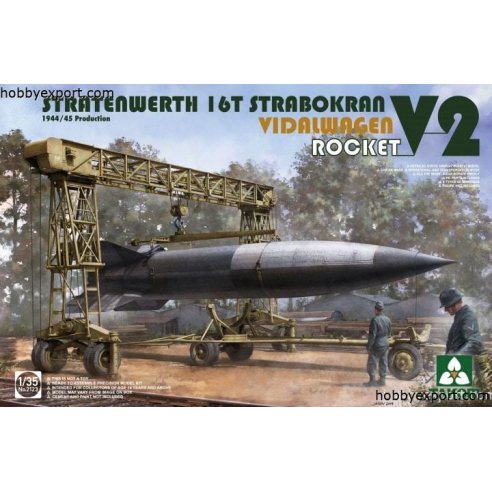 TAKOM 1 35 KIT STRATENWERTH 16T STRABOKRAN 1944 TO 1945 PRODUCTION V2 ROCKET VIDALWAGEN