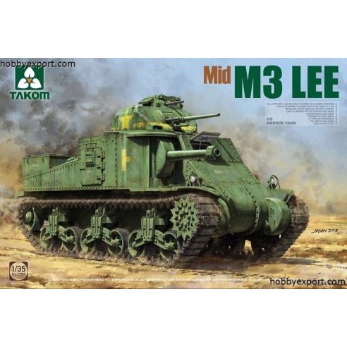 TAKOM   	1 35 KIT US MEDIUM TANK M3 LEE MID PRODUCTION