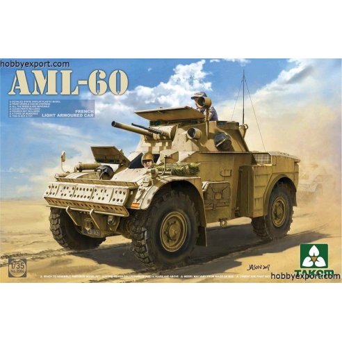 TAKOM  	1 35 KIT FRENCH LIGHT ARMOURED CAR AML 60