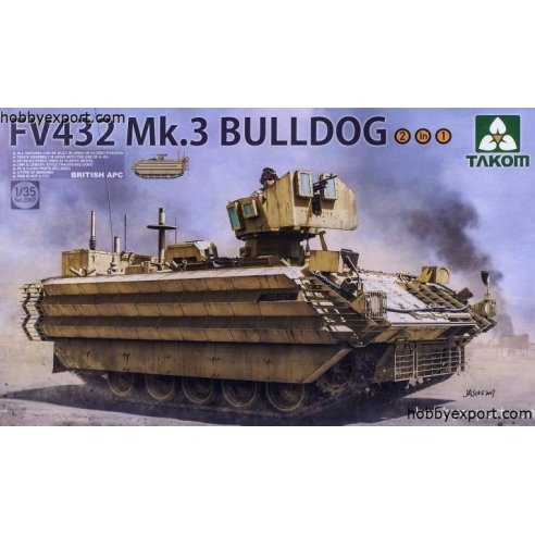 TAKOM 1 35 KIT  BRITISH FV 432 MK III BULLDOG