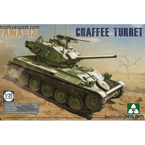 TAKOM  1 35 KIT  FRENCH LIGHT TANK AMX13 CHAFFE TURRET IN ALGERIAN WAR(1954 1962)