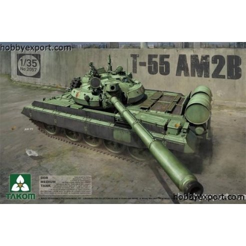 TAKOM  1 35 KIT DDR MEDIUM TANK T55 AM2B