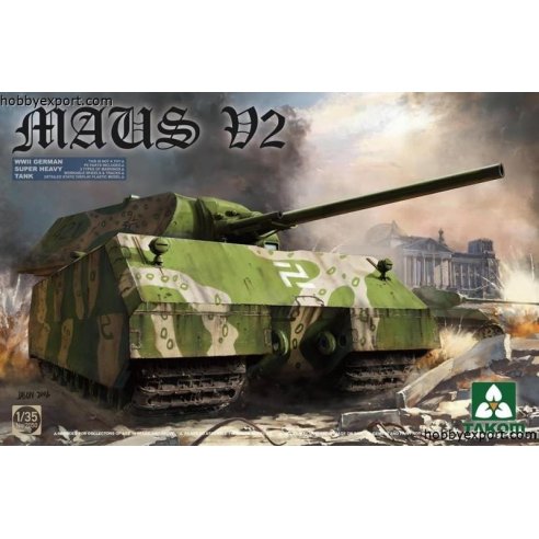 TAKOM   	1 35 KIT   WWII GERMAN MAUS V2