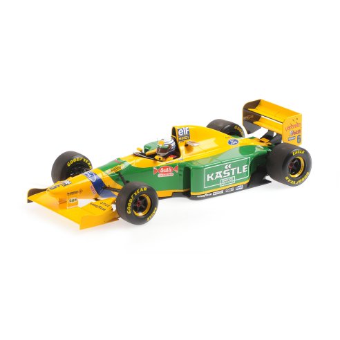 Minichamps BENETTON FORD B193 RICARDO PATRESE 3RD PLACE BRITISH GP 1993 1/18