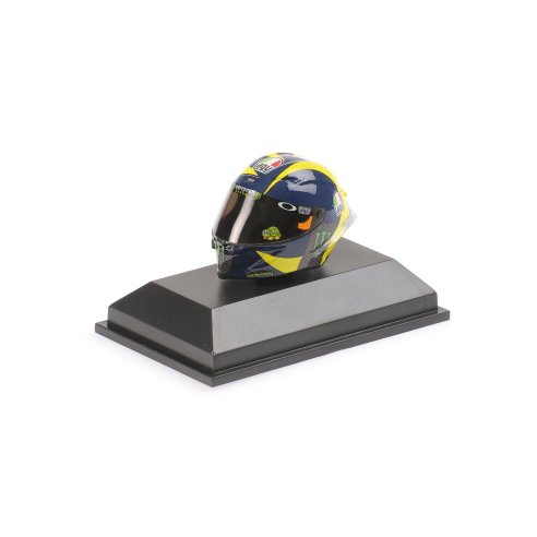 Minichamps CASCO AGV VALENTINO ROSSI MOTOGP 2018 1/8