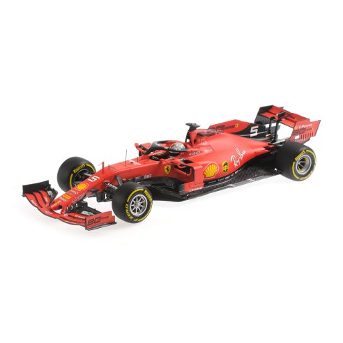 BBR MODELS FERRARI SF90 SCUDERIA FERRARI SEBASTIAN VETTEL BELGIAN GP 2019 1/18