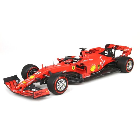 BBR MODELS FERRARI SF90 SCUDERIA FERRARI SEBASTIAN VETTEL ITALIAN GP 2019 1/18