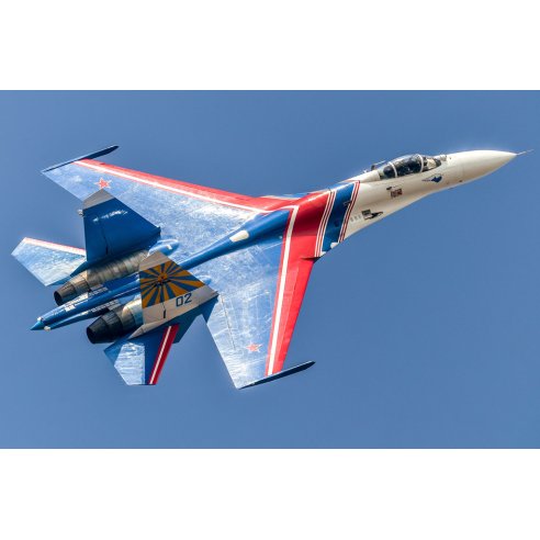 HOBBY BOSS kit SU-27 FLANKER B RUSSIAN KNIGHTS 1/48