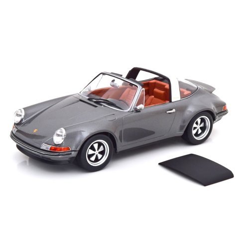 KK-Scale PORSCHE 911 TARGA SINGER ANTHRACITE 1/18