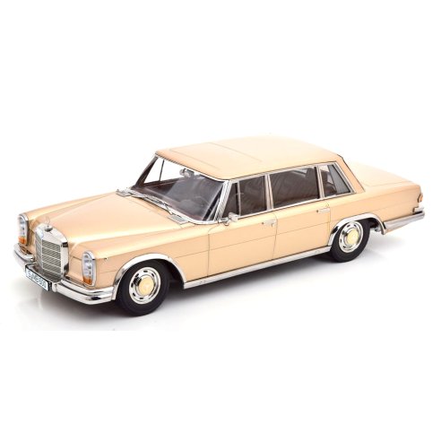 KK-Scale MERCEDES 600 SWB W100 LIGHT GOLD METALLIC 1963 1/18