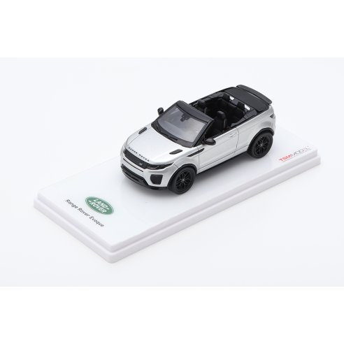 TSM Model True Scale Miniatures RANGE ROVER EVOQUE CONVERTIBLE INDUS SILVER 1/43