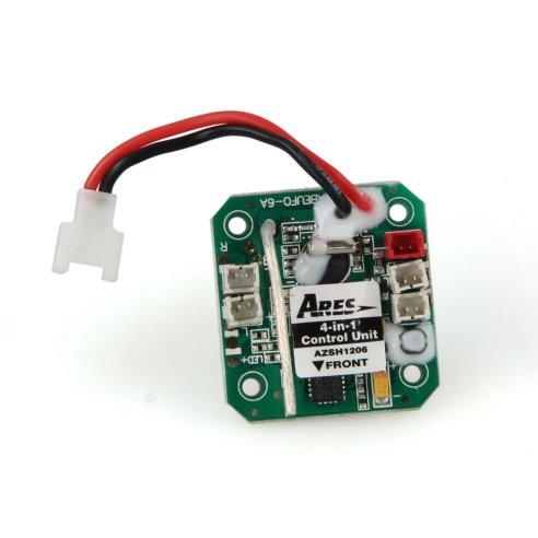 Ares 4-in-1 Control Unit, Rx ESCs Mixer Gyros: Ethos QX 75