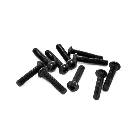 Hobao Button Head Screw M3x15 Hex Socket (10 pcs)