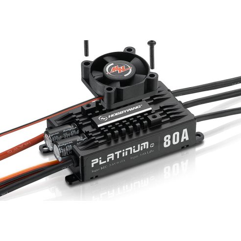 Hobbywing Platinum Pro 80A ESC V4 3-6s, 7A BEC