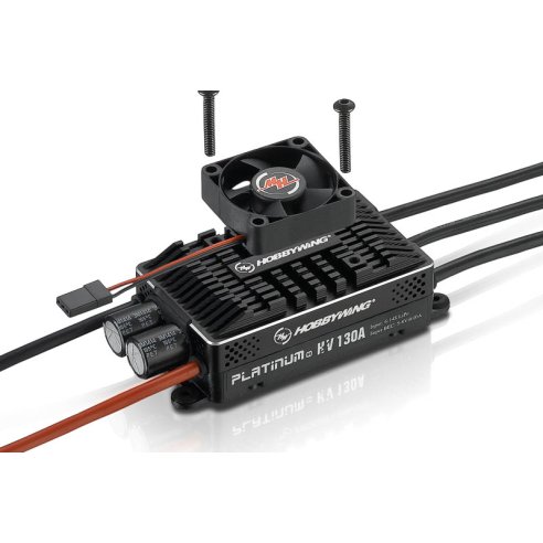 Hobbywing Platinum Pro 130A HV ESC V4 5-14s, 10 A BEC