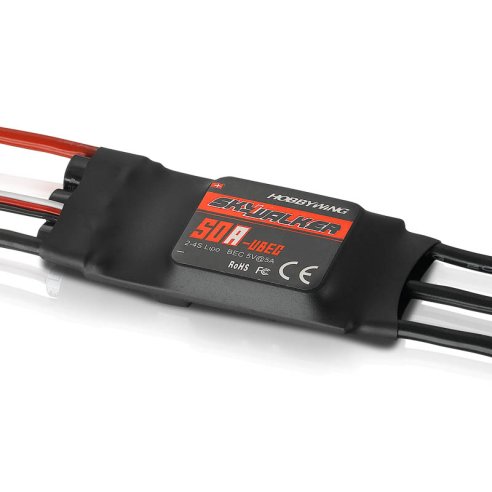 Hobbywing Skywalker 50A ESC 2-4s, 5A UBEC