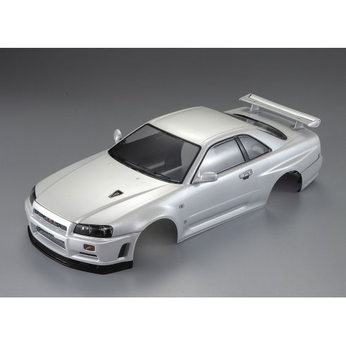 Killerbody Nissan Skyline R34 195mm, pearl-white finished, RTU all-in