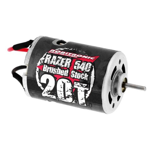 Robitronic Razer 540 Motor 20 Turn Brushed Stock