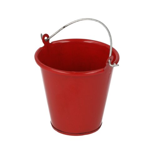 Robitronic Metal bucket Red