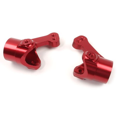 Robitronic CNC Front Wheel Hub Set red anodized