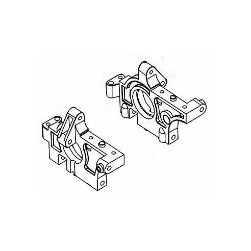 Robitronic Front Bulkheads (1 Set L&R) ETC,NTC